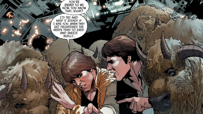 Image: Marvel Comics. Star Wars #17 art by Leinil Francis Yu, Gerry Alanguilan, Sunny Gho, and Chris Eliopoulos.
